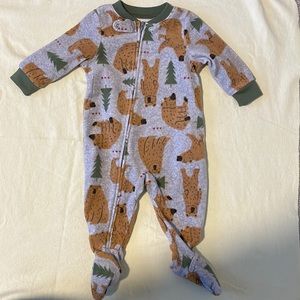 Fleece onesie